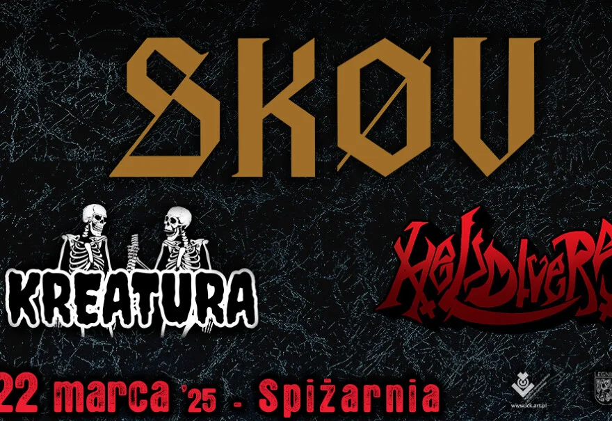 Koncert Skøv / Kreatura / Hell Divers